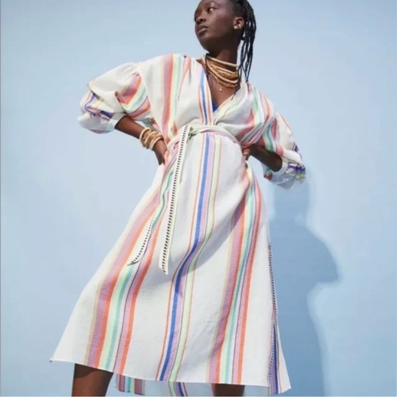 H&M Dresses & Skirts - H&M X LEMLEM KAFTAN DRESS Size S Runs Big See Measurements below.